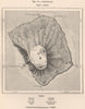 Amsterdam Island. Indian Ocean. French Southern and Antarctic Lands 1885 map
