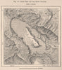 Lake Toba and the Batak Country. Sumatra. Indonesia. East Indies 1885 old map
