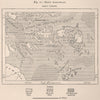Singapore & Riau Archipelago, Indonesia. Batam City. East Indies 1885 old map
