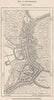 Banjermassin, Kalimantan, Borneo, Indonesia. East Indies 1885 old antique map