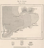 Kupang, Timor, Indonesia. East Indies 1885 old antique vintage map plan chart