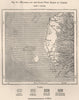 Macassar South-West reg. Celebes (Sulawesi) . Indonesia. E Indies 1885 old map