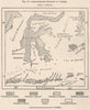 Administrative divisions of Celebes (Sulawesi) . Indonesia. Sulawesi 1885 map