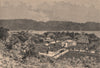 Banda Neira and Great Banda, Banda Islands, Maluku, Indonesia 1885 old print