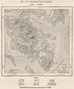 Southern part of Luzon. Philippines 1885 old antique vintage map plan chart