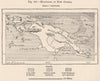 Mountains of New Guinea. Papua New Guinea. Papuasia 1885 old antique map chart