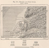 Breaksea and Dusky sounds. New Zealand 1885 old antique vintage map plan chart