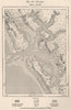 Kaipara. New Zealand 1885 old antique vintage map plan chart