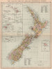 New Zealand/Polynesia Hawaii Society Islands Fiji Samoa Norfolk Island 1885 map
