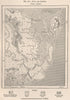 Suva and Levuka. Fiji. The Fiji Islands 1885 old antique map plan chart
