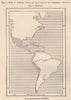Part of America known at the close of the sixteenth century.Americas 1885 map