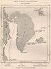 Routes of Arctic Navigators. Greenland 1885 old antique vintage map plan chart