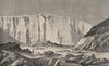 Lady Henrietta Glacier, Grinnell Land. Canadian Arctic Archipelago 1885 print