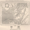 Norton Bay, and great bend of the Yukon. Alaska 1885 old antique map chart
