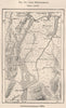 Lake Memphremagog. Vermont/Quebec. Canada 1885 old antique map plan chart
