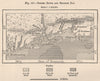 Brador Bay. Blanc-Sablon. Territoire de la Basse-Côte-Nord. Quebec 1885 map