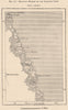 Moravian Church missions of the Labrador Coast. Canada 1885 old antique map