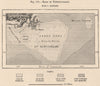 Grand Banks of Newfoundland. Canada 1885 old antique vintage map plan chart