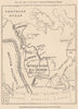 Great Canadian Petroleum Region. Athabasca Oil Sands. Canada 1885 old map