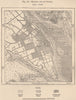 Halifax and its Citadel. Canada 1885 old antique vintage map plan chart