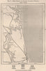 First French and Spanish Colonies in Florida. St Augustine 1885 old map