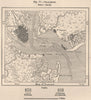 Charleston. South Carolina 1885 old antique vintage map plan chart