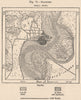 Beaufort. South Carolina 1885 old antique vintage map plan chart