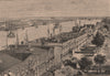 General view of Savannah. Georgia 1885 old antique vintage print picture