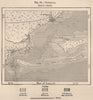 Pensacola. Florida 1885 old antique vintage map plan chart