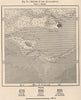 Mouths of the Appalachicola. Florida 1885 old antique vintage map plan chart