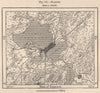 Madison. Wisconsin 1885 old antique vintage map plan chart