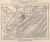 Birmingham and its mineral region. Alabama 1885 old antique map plan chart