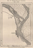Missouri-Nebraska confluence 1885 old antique vintage map plan chart