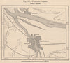 Portland, Oregon 1885 old antique vintage map plan chart