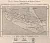 Vertical disposition of the Mexican climates. Mexico 1885 old antique map