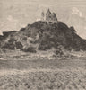 Artificial Pyramid of Cholula. Mexico 1885 old antique vintage print picture