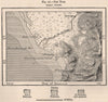 San Blas. Mexico 1885 old antique vintage map plan chart