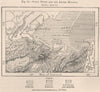 Gulf of Honduras Belize Guatemala Rio Dulce Lago Izabal Lower Motagua 1885 map