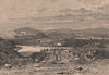 Panama scenery; The Rio Chagres at Matachin 1885 old antique print picture
