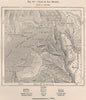 Gulf of San Miguel. Panama 1885 old antique vintage map plan chart