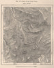 Sill of the Lock Canal. Panama 1885 old antique vintage map plan chart