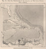 Deep-sea temperatures in the Atlantic & West India waters. Caribbean 1885 map