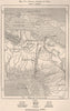 Central Isthmus of Cuba 1885 old antique vintage map plan chart