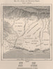 Ozama and Brujuelas Basins. Dominican Republic. Hispaniola 1885 old map