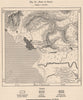 Port of Spain. Trinidad and Tobago 1885 old antique vintage map plan chart