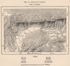 Lake/Lago de Valencia. Carabobo/Aragua, Venezuela 1885 old antique map chart