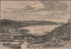 General view of Carupano. Venezuela 1885 old antique vintage print picture