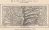Mesa de Herveo & El Ruiz Volcano. Los Nevados. Honda. Colombia 1885 old map