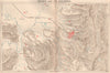 Bogotá Bogota/Bogota & environs. Soacha Chapinero Bosa. Colombia 1885 old map