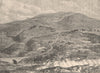 Boyaca Battlefield. Colombia 1885 old antique vintage print picture